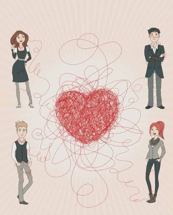 Das Spiel von Liebe, Motiv Ausschnitt
